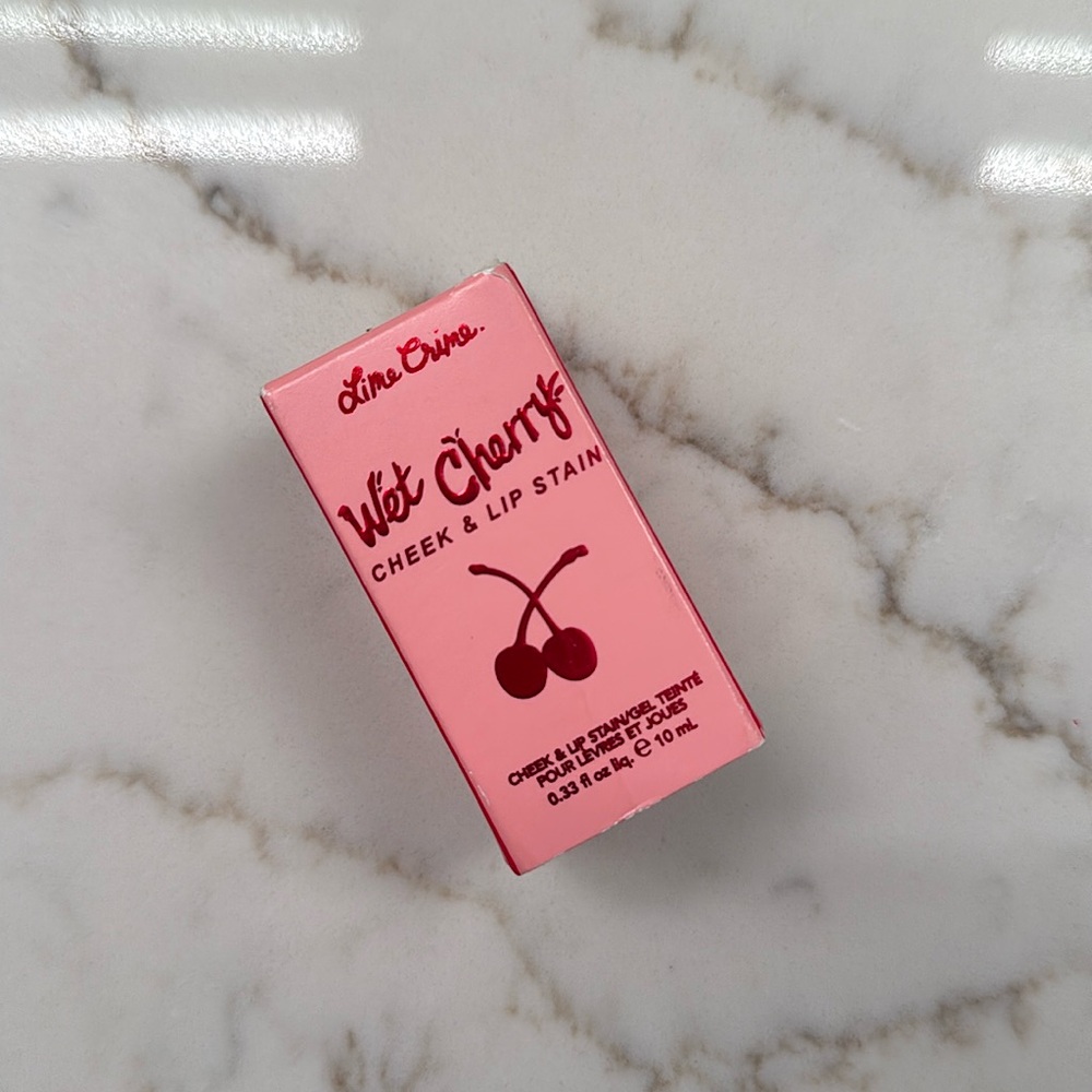 [NIB] Lime Crime Wet Cherry Cheek & Lip Stain